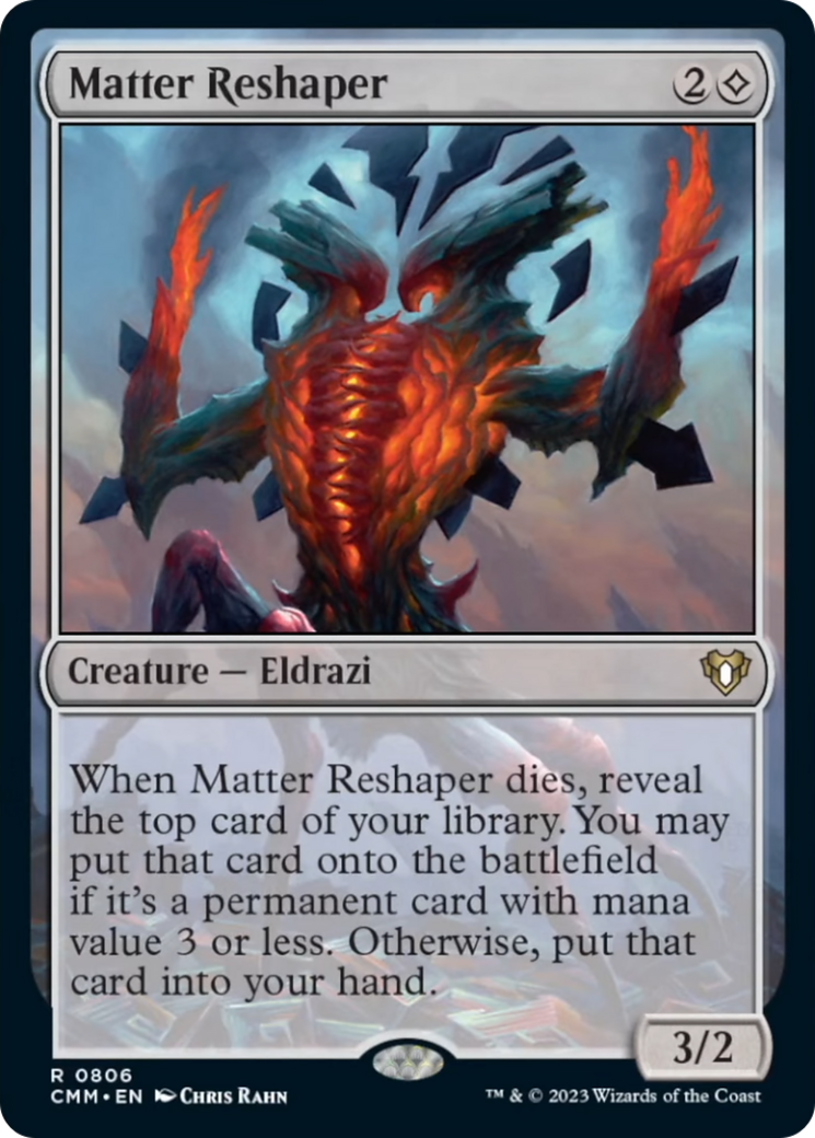 Matter Reshaper [Commander Masters] | Shuffle n Cut Hobbies & Games