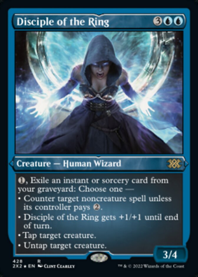 Disciple of the Ring (Foil Etched) [Double Masters 2022] | Shuffle n Cut Hobbies & Games