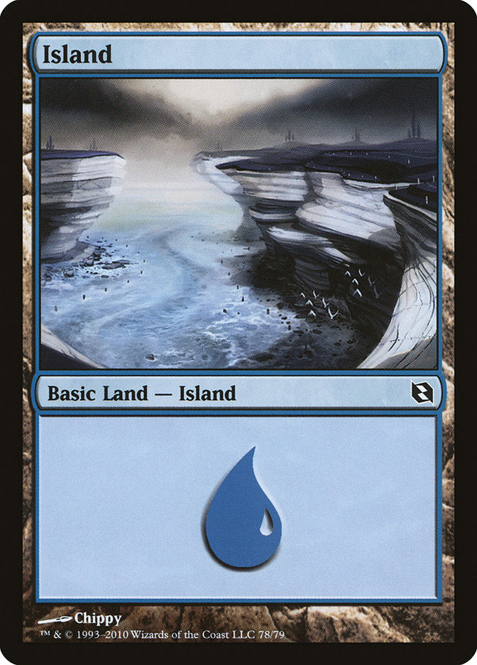 Island (78) [Duel Decks: Elspeth vs. Tezzeret] | Shuffle n Cut Hobbies & Games