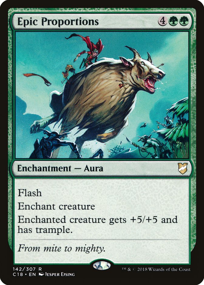Epic Proportions [Commander 2018] | Shuffle n Cut Hobbies & Games