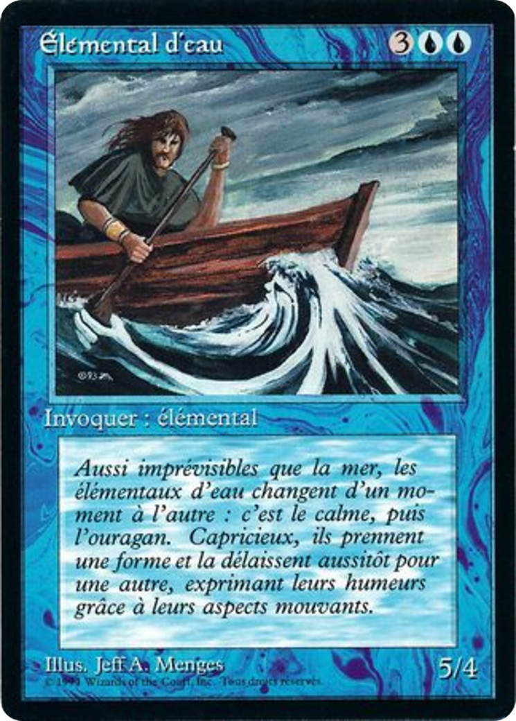 Water Elemental [Foreign Black Border] | Shuffle n Cut Hobbies & Games