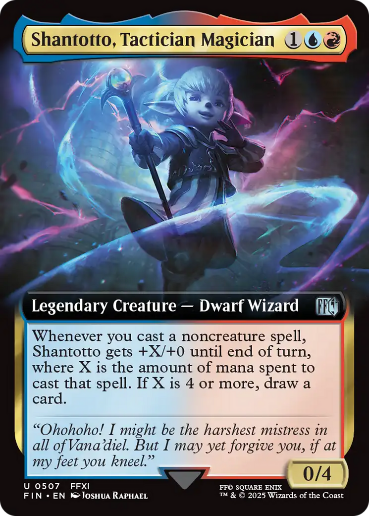 Shantotto, Tactician Magician (Extended Art) [FINAL FANTASY] | Shuffle n Cut Hobbies & Games