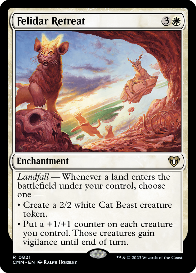 Felidar Retreat [Commander Masters] | Shuffle n Cut Hobbies & Games
