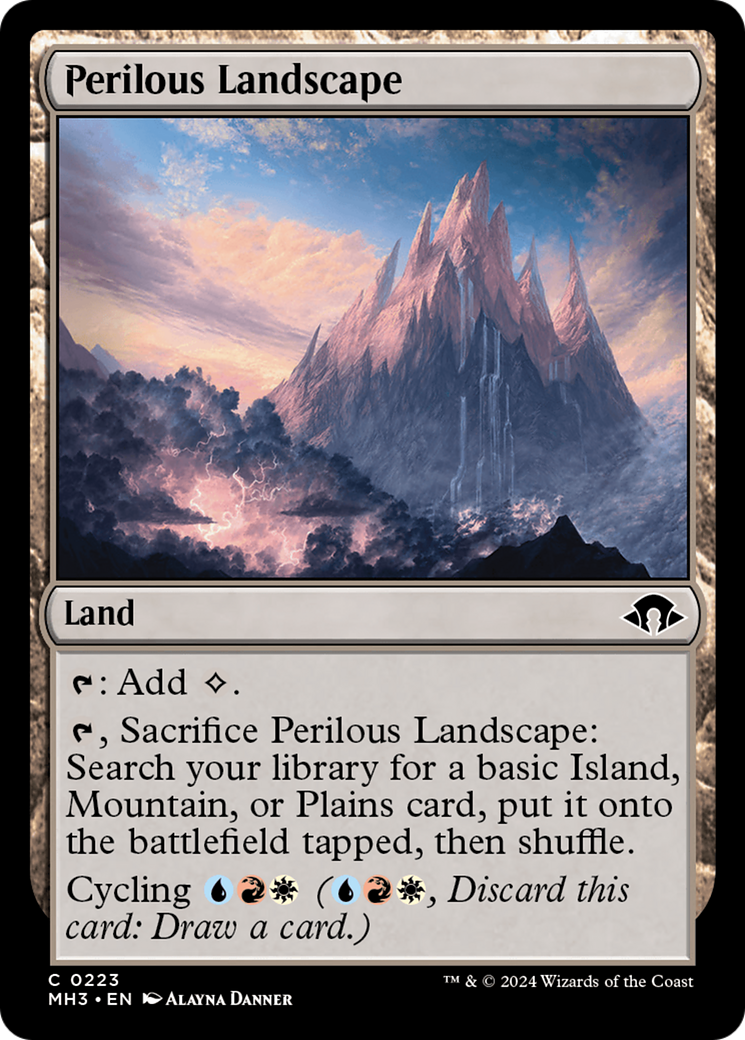 Perilous Landscape [Modern Horizons 3] | Shuffle n Cut Hobbies & Games