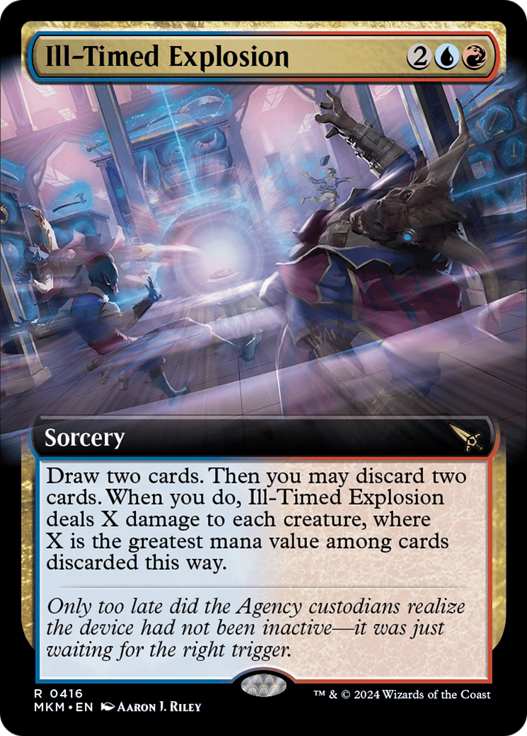 Ill-Timed Explosion (Extended Art) [Murders at Karlov Manor] | Shuffle n Cut Hobbies & Games