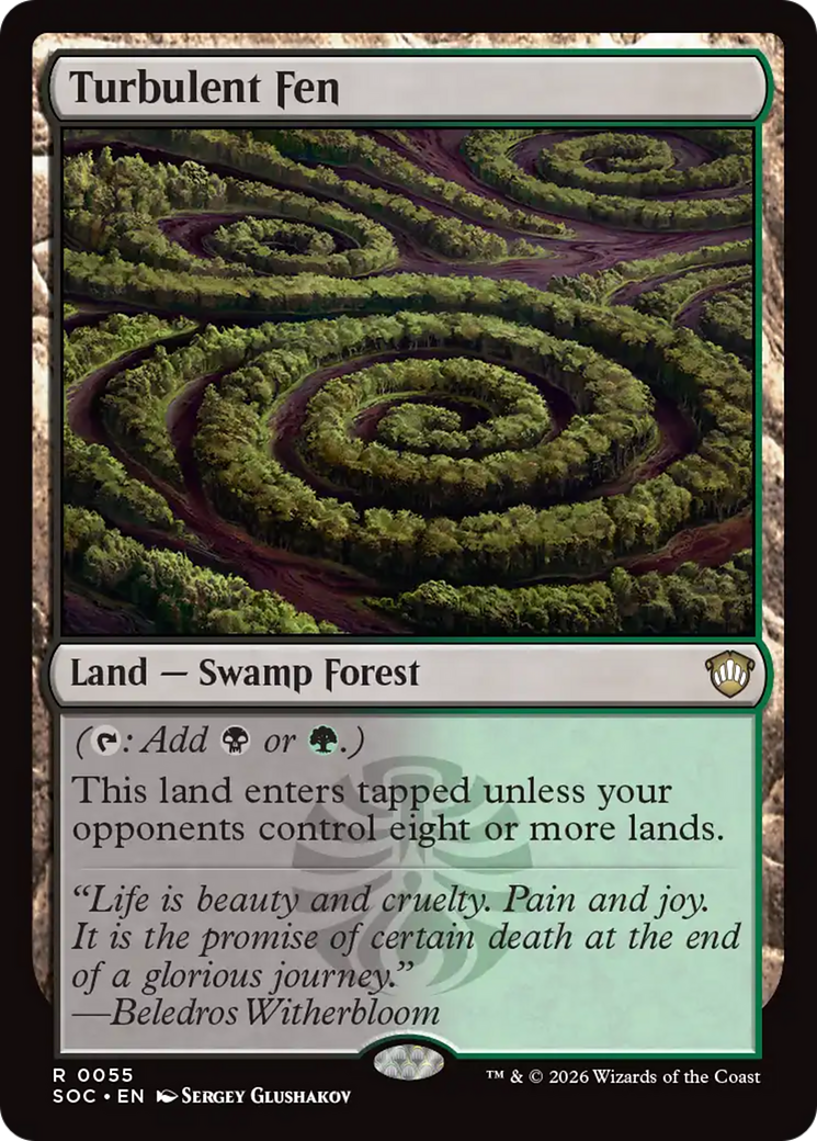Turbulent Fen [Secrets of Strixhaven Commander] | Shuffle n Cut Hobbies & Games