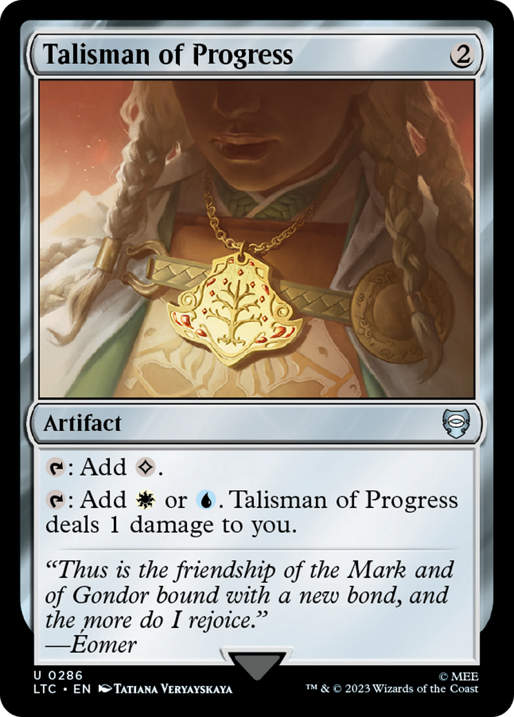 Talisman of Progress [The Lord of the Rings: Tales of Middle-Earth Commander] | Shuffle n Cut Hobbies & Games