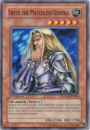 Freed the Matchless General [SDWS-EN006] Common | Shuffle n Cut Hobbies & Games