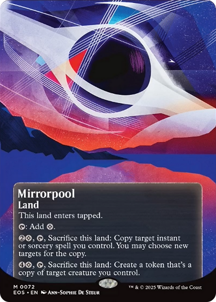 Mirrorpool (0072) (Borderless) [Edge of Eternities: Stellar Sights] | Shuffle n Cut Hobbies & Games