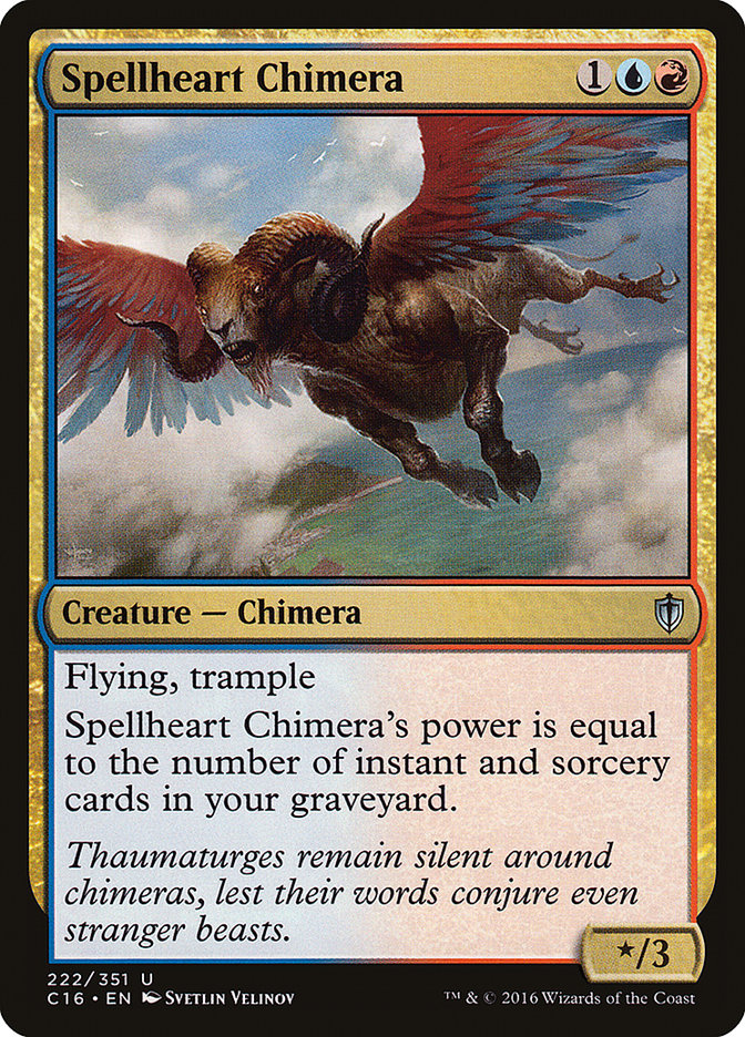 Spellheart Chimera [Commander 2016] | Shuffle n Cut Hobbies & Games