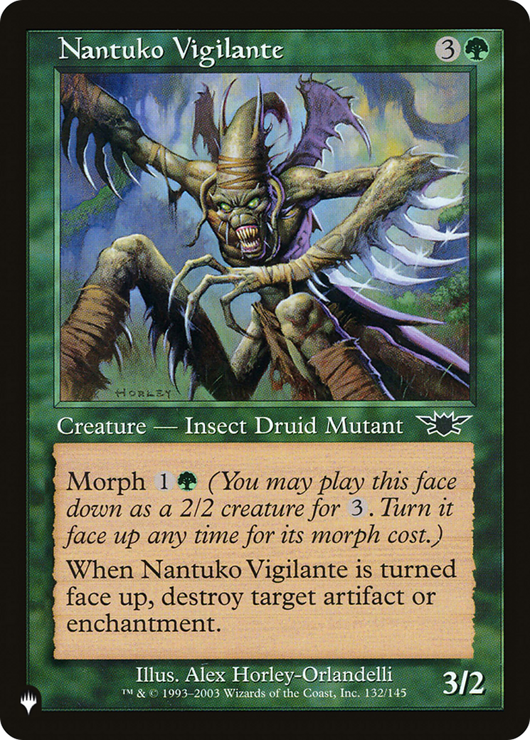 Nantuko Vigilante [The List] | Shuffle n Cut Hobbies & Games