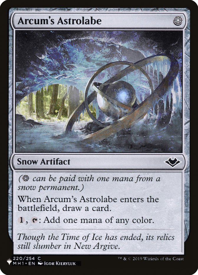 Arcum's Astrolabe [The List] | Shuffle n Cut Hobbies & Games