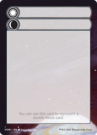 Helper Card (1/9) [Innistrad: Crimson Vow Tokens] | Shuffle n Cut Hobbies & Games