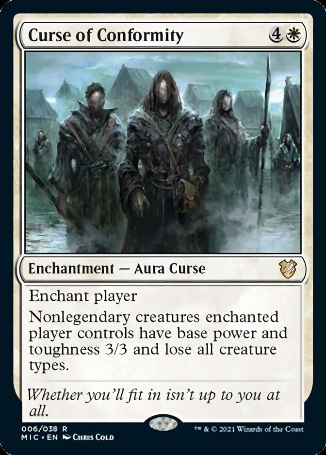 Curse of Conformity [Innistrad: Midnight Hunt Commander] | Shuffle n Cut Hobbies & Games