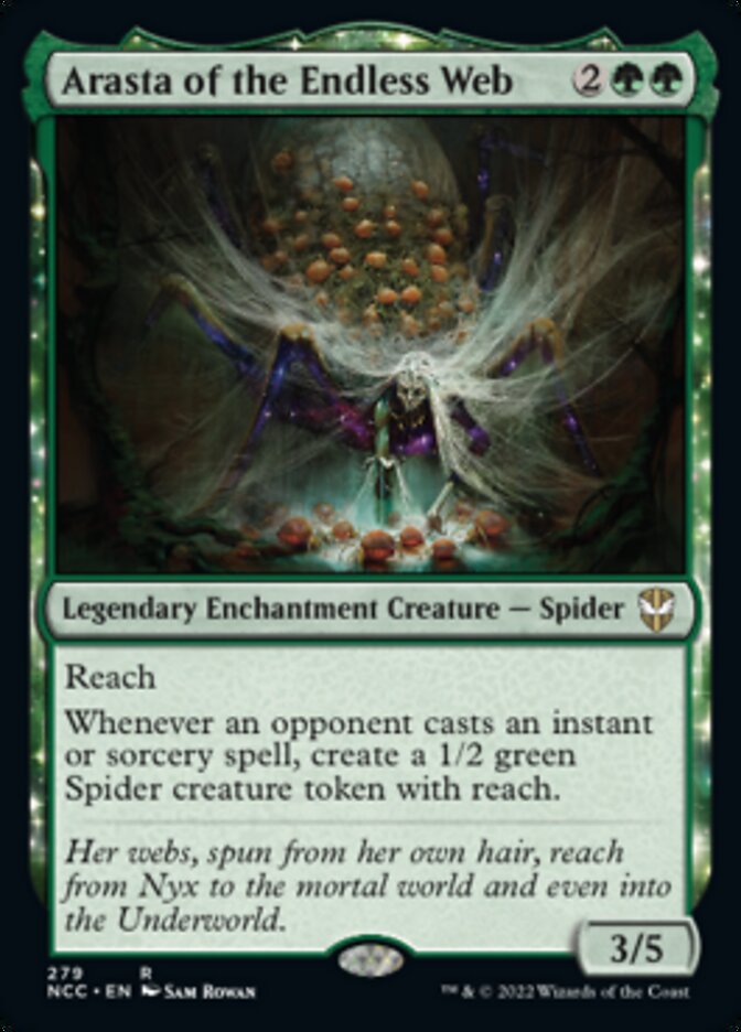 Arasta of the Endless Web [Streets of New Capenna Commander] | Shuffle n Cut Hobbies & Games