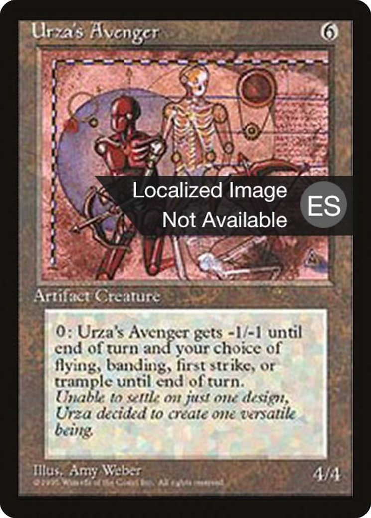 Urza's Avenger [Fourth Edition Foreign Black Border] | Shuffle n Cut Hobbies & Games