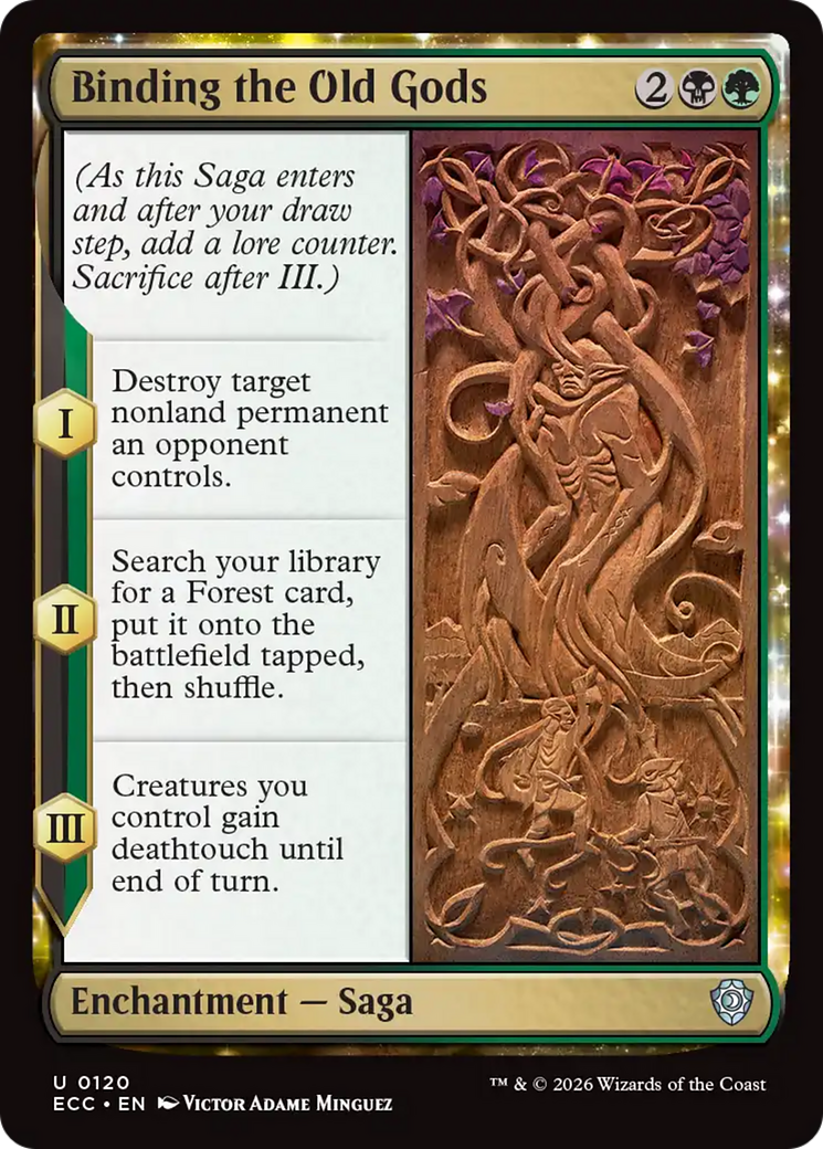 Binding the Old Gods [Lorwyn Eclipsed Commander] | Shuffle n Cut Hobbies & Games