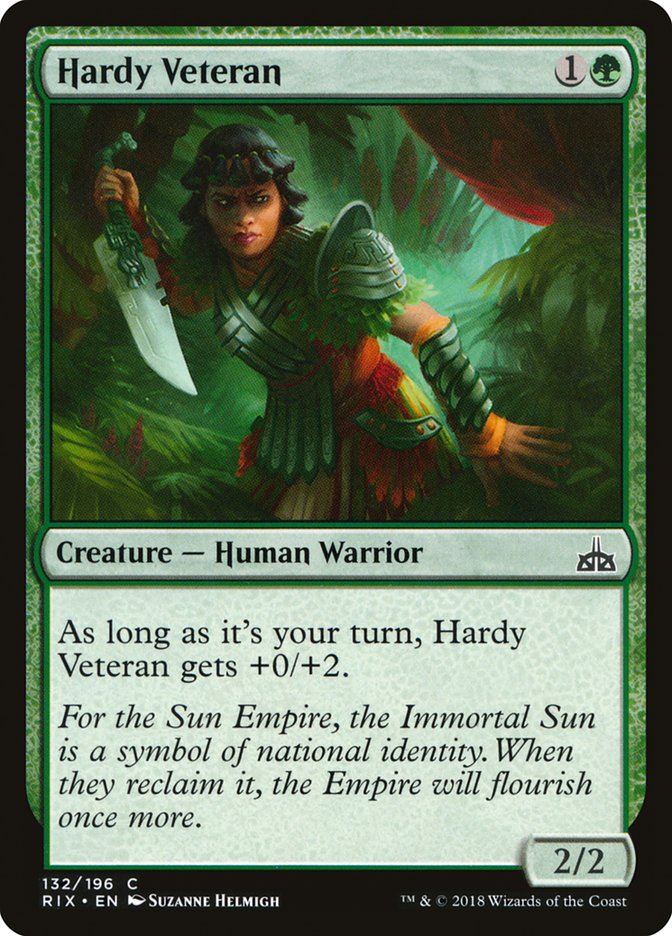 Hardy Veteran [Rivals of Ixalan] | Shuffle n Cut Hobbies & Games