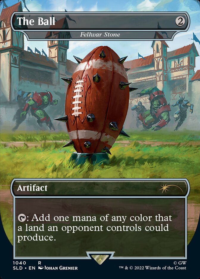 The Ball - Fellwar Stone (Borderless) [Secret Lair Drop Series] | Shuffle n Cut Hobbies & Games