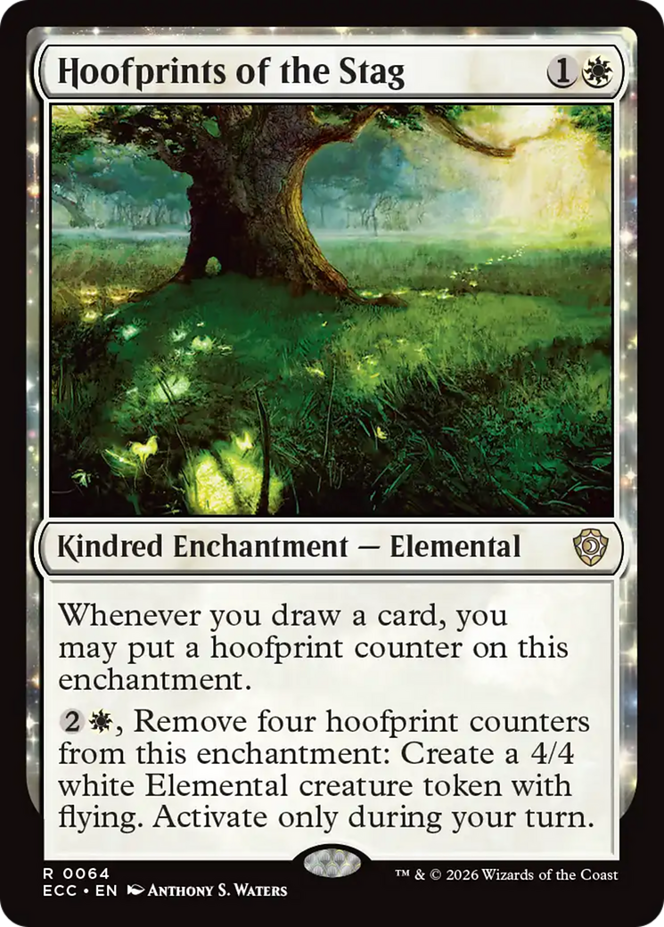 Hoofprints of the Stag [Lorwyn Eclipsed Commander] | Shuffle n Cut Hobbies & Games