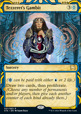 Tezzeret's Gambit (Foil Etched) [Strixhaven: Mystical Archive] | Shuffle n Cut Hobbies & Games