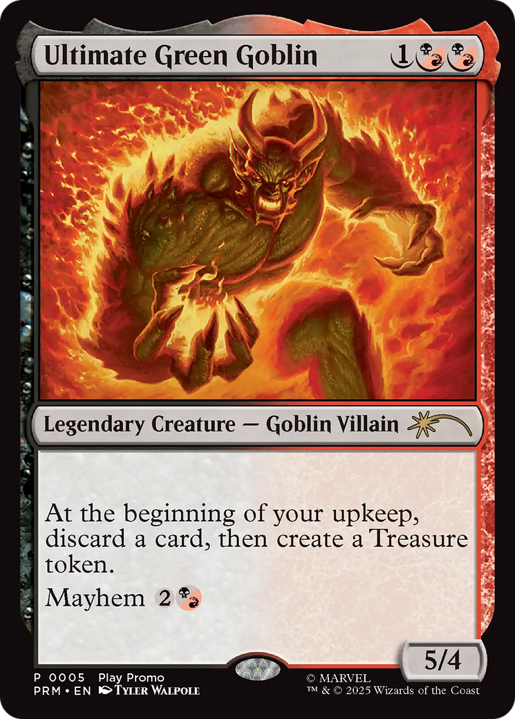 Ultimate Green Goblin [Wizards Play Network 2025] | Shuffle n Cut Hobbies & Games