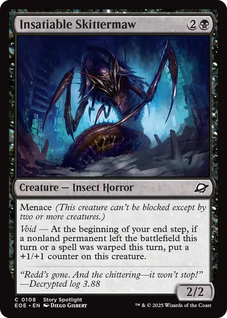 Insatiable Skittermaw [Edge of Eternities] | Shuffle n Cut Hobbies & Games