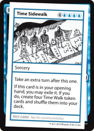Time Sidewalk (2021 Edition) [Mystery Booster Playtest Cards] | Shuffle n Cut Hobbies & Games