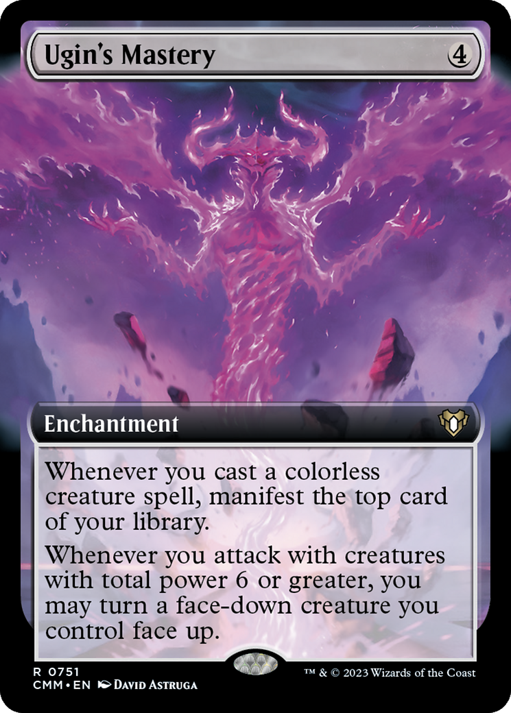 Ugin's Mastery (Extended Art) [Commander Masters] | Shuffle n Cut Hobbies & Games