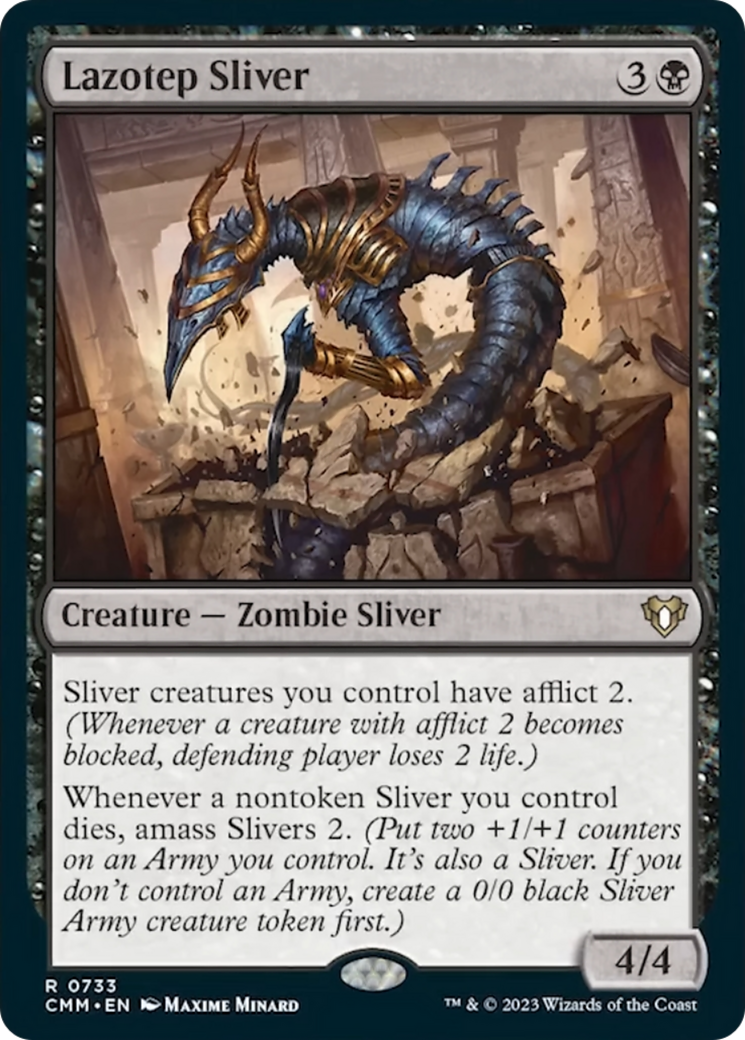 Lazotep Sliver [Commander Masters] | Shuffle n Cut Hobbies & Games