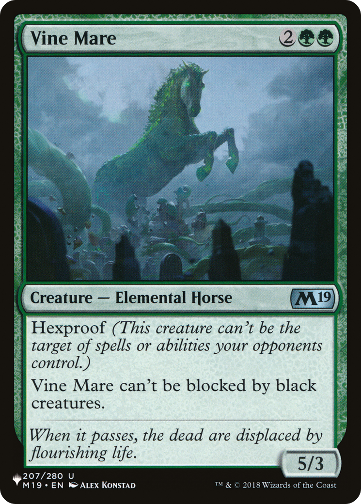 Vine Mare [The List] | Shuffle n Cut Hobbies & Games