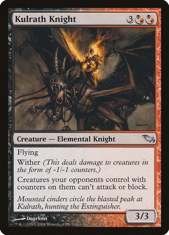 Kulrath Knight [Shadowmoor] | Shuffle n Cut Hobbies & Games