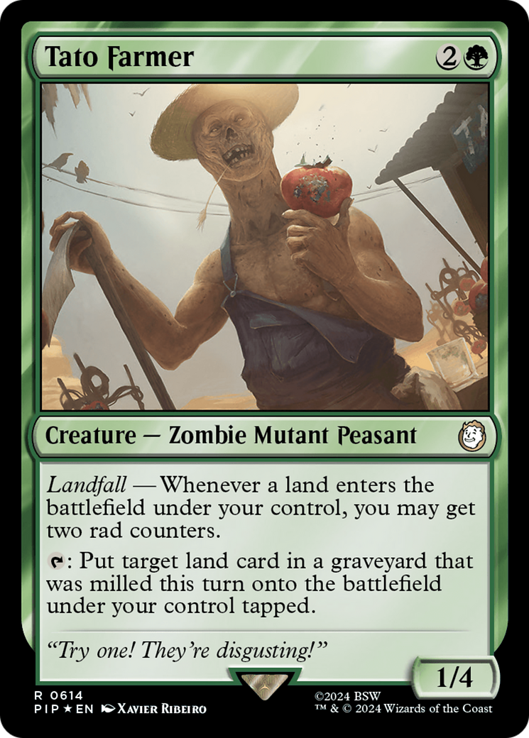 Tato Farmer (Surge Foil) [Fallout] | Shuffle n Cut Hobbies & Games