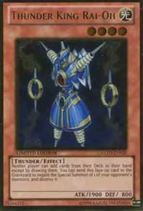Thunder King Rai-Oh [GLD3-EN020] Gold Rare | Shuffle n Cut Hobbies & Games