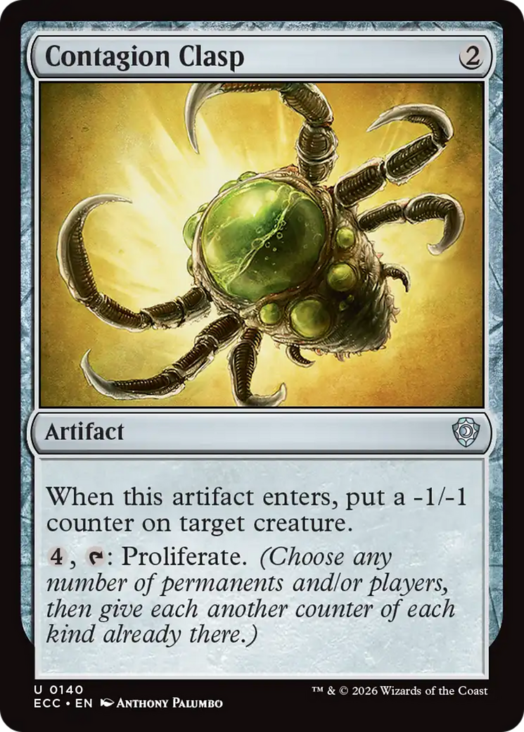 Contagion Clasp [Lorwyn Eclipsed Commander] | Shuffle n Cut Hobbies & Games