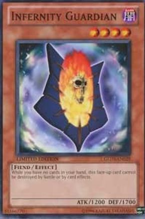 Infernity Guardian [GLD3-EN029] Common | Shuffle n Cut Hobbies & Games