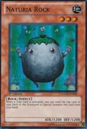 Naturia Rock [HA02-EN002] Super Rare | Shuffle n Cut Hobbies & Games