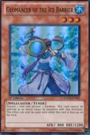 Geomancer of the Ice Barrier [HA02-EN047] Super Rare | Shuffle n Cut Hobbies & Games