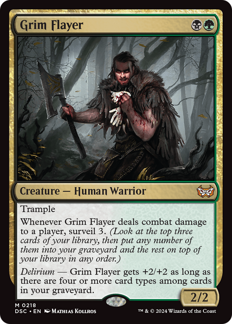 Grim Flayer [Duskmourn: House of Horror Commander] | Shuffle n Cut Hobbies & Games