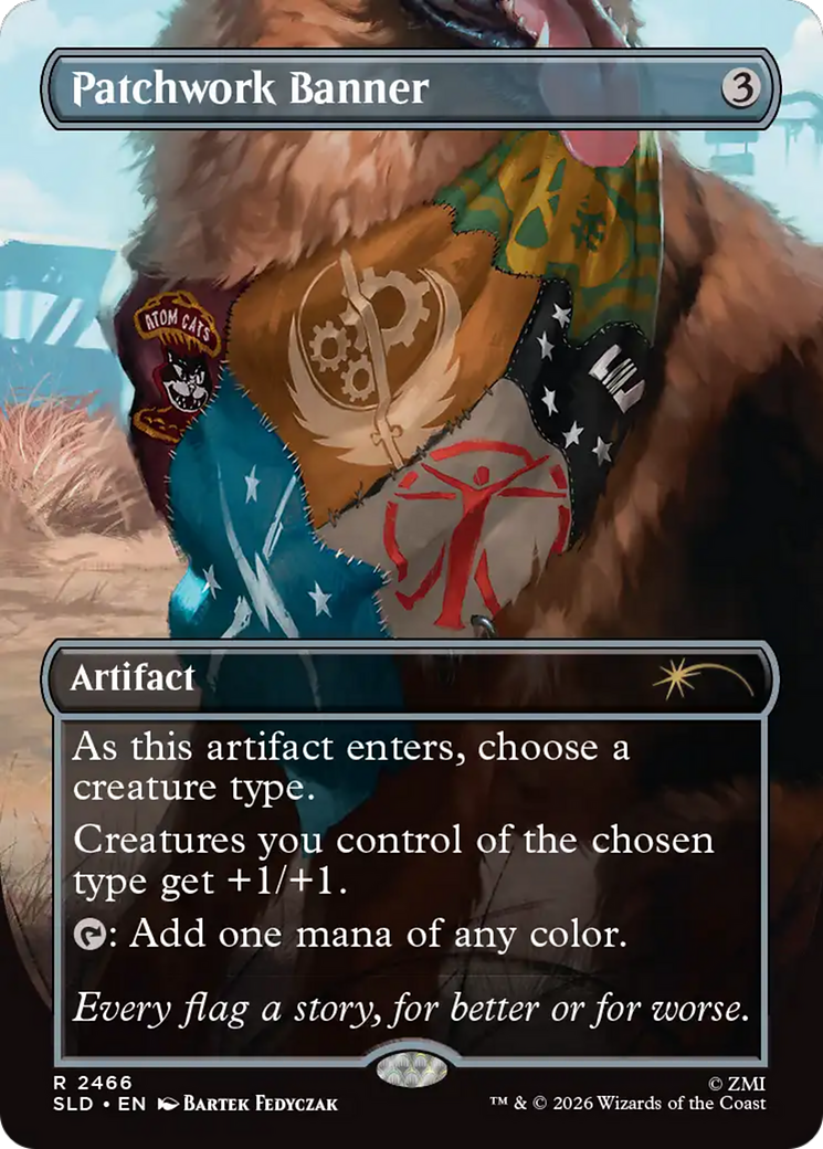 Patchwork Banner [Secret Lair Drop Series] | Shuffle n Cut Hobbies & Games
