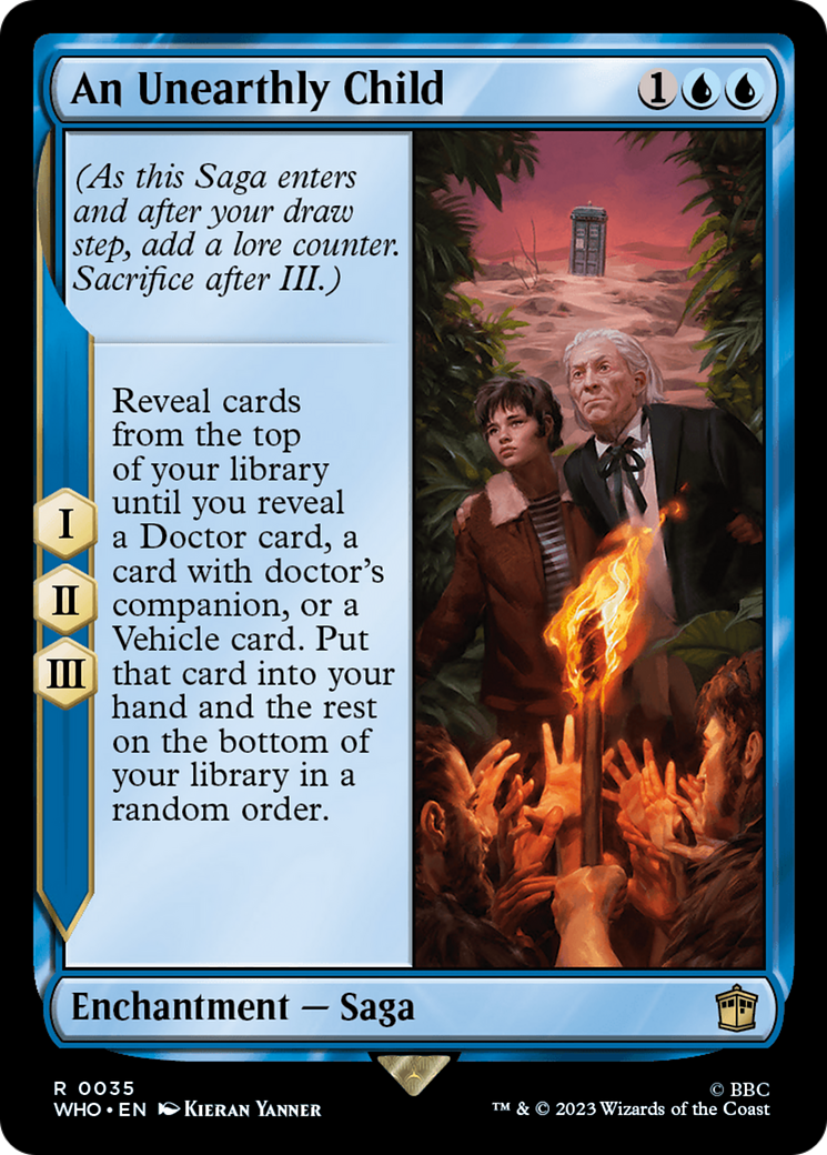 An Unearthly Child [Doctor Who] | Shuffle n Cut Hobbies & Games