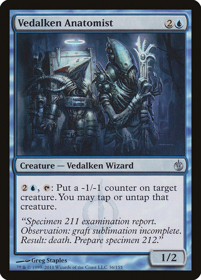 Vedalken Anatomist [Mirrodin Besieged] | Shuffle n Cut Hobbies & Games