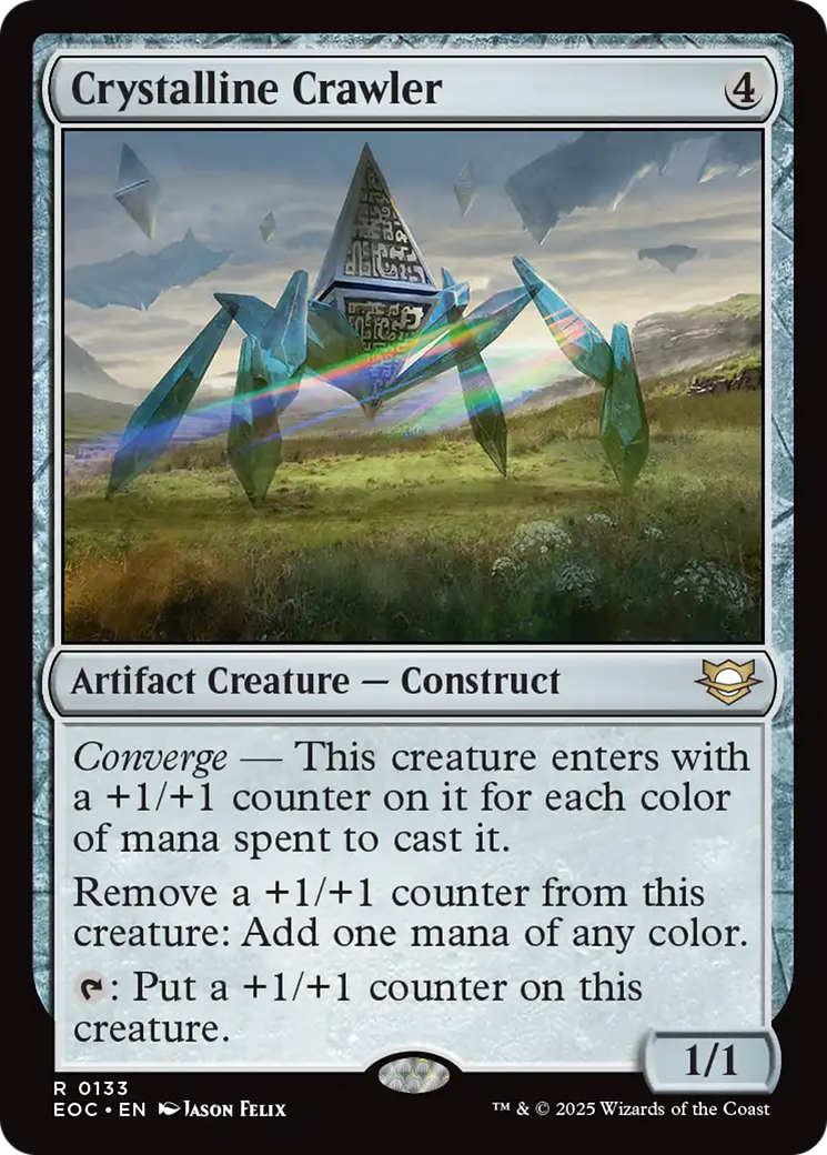 Crystalline Crawler [Edge of Eternities Commander] | Shuffle n Cut Hobbies & Games