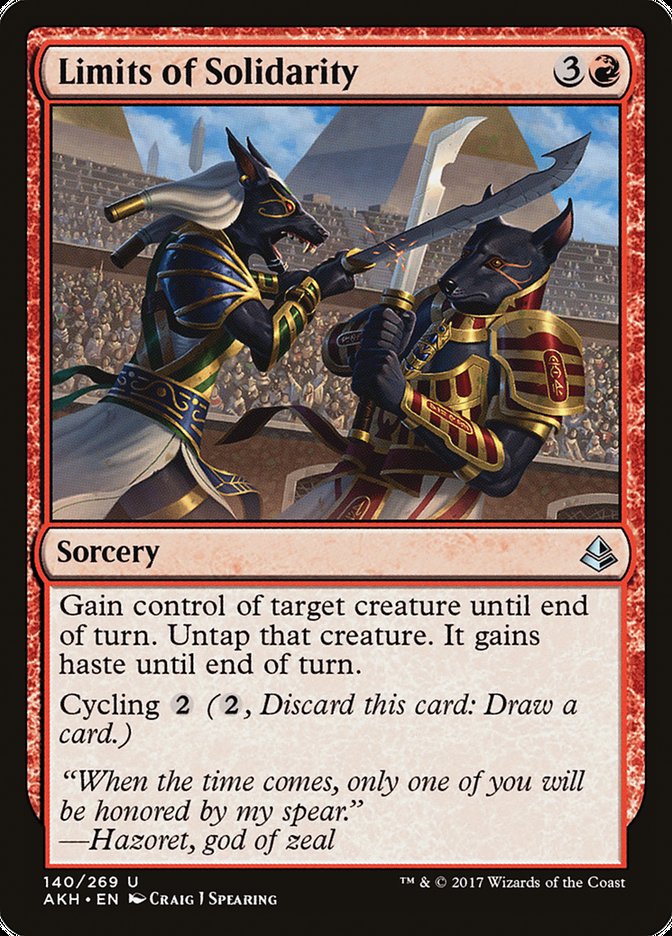 Limits of Solidarity [Amonkhet] | Shuffle n Cut Hobbies & Games