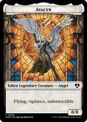 Copy (54) // Avacyn Double-Sided Token [Commander Masters Tokens] | Shuffle n Cut Hobbies & Games