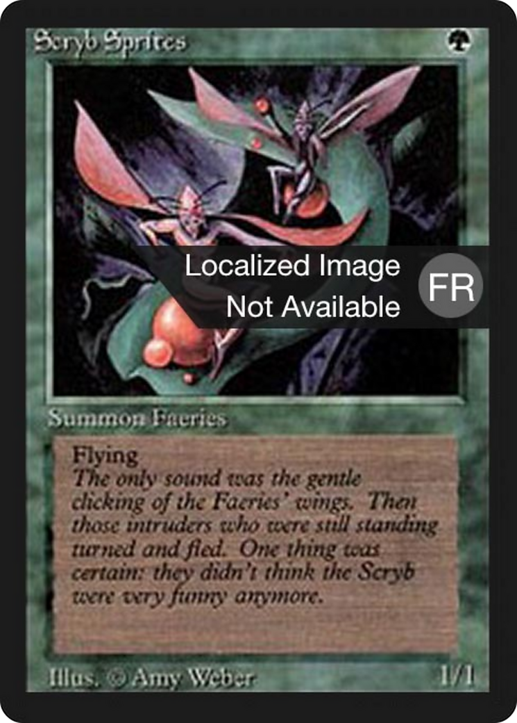 Scryb Sprites [Foreign Black Border] | Shuffle n Cut Hobbies & Games