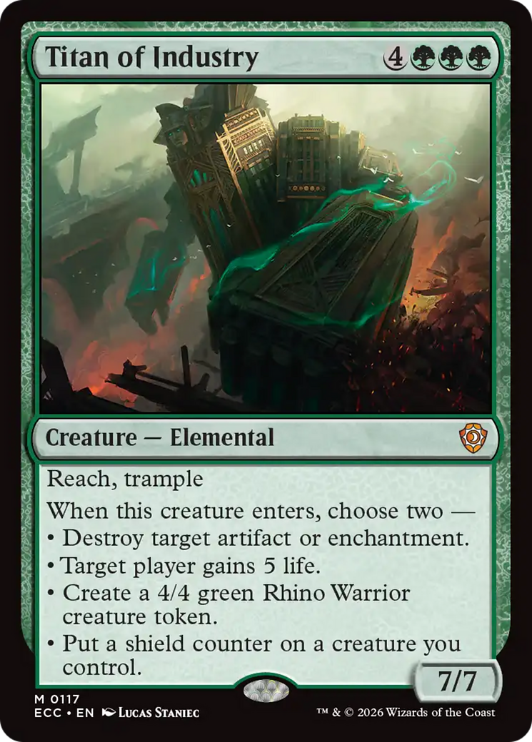 Titan of Industry [Lorwyn Eclipsed Commander] | Shuffle n Cut Hobbies & Games