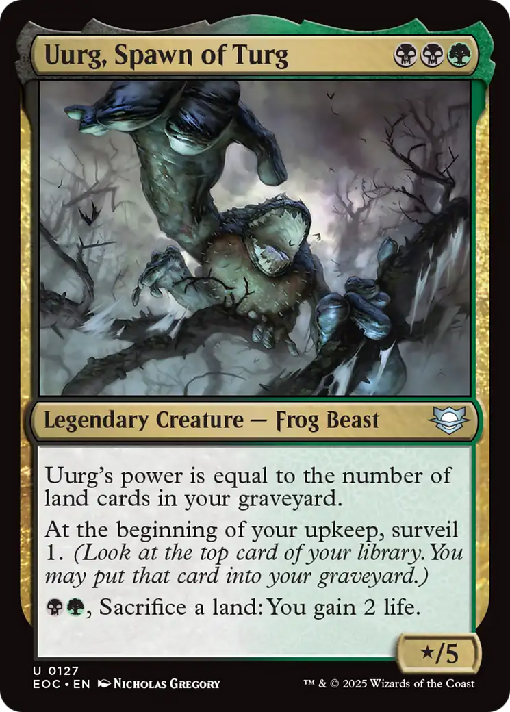 Uurg, Spawn of Turg [Edge of Eternities Commander] | Shuffle n Cut Hobbies & Games