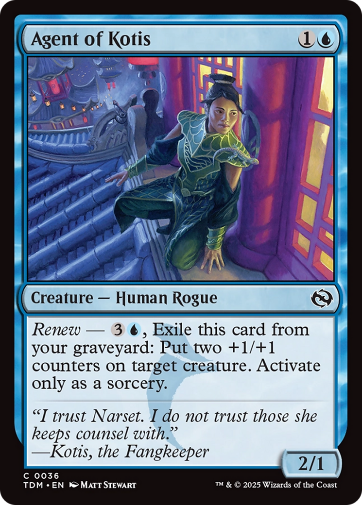 Agent of Kotis [Tarkir: Dragonstorm] | Shuffle n Cut Hobbies & Games