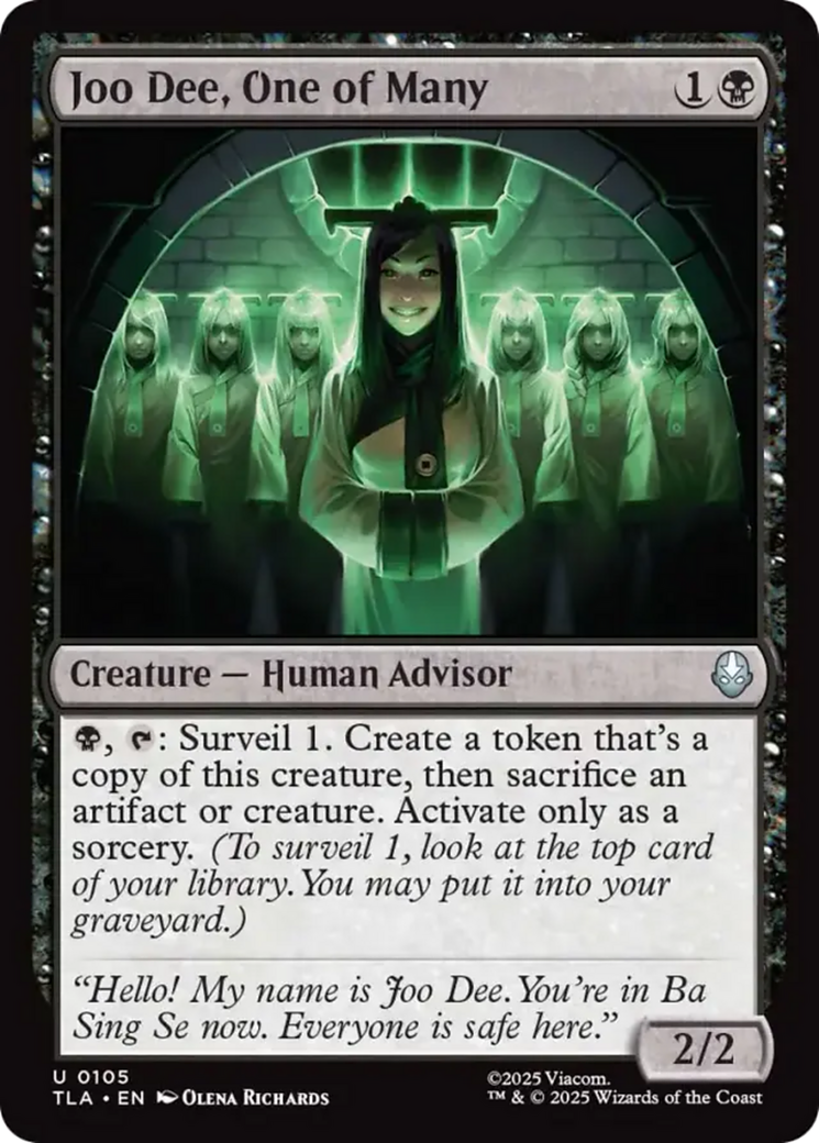 Joo Dee, Public Servant - Sakashima of a Thousand Faces (Borderless) [Avatar: The Last Airbender: Eternal-Legal] | Shuffle n Cut Hobbies & Games